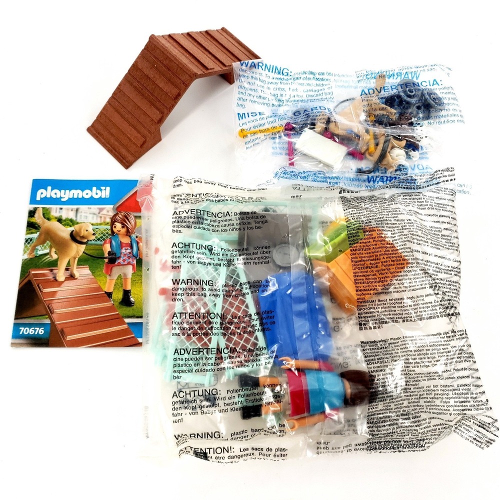 Playmobil City Life 70676 Dog Trainer Brand New Sealed Bags Open Box - Picture 3 of 9